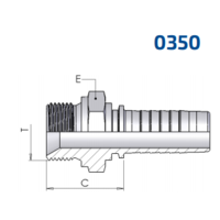 BSP Male Parallel 60° Cone