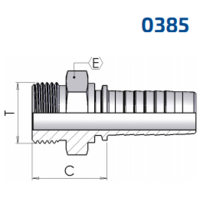 SAE Male O’R Flat Seat