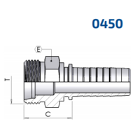 Metric Male 24° Seat Heavy