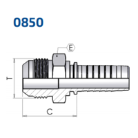 JIC Male 74° Cone